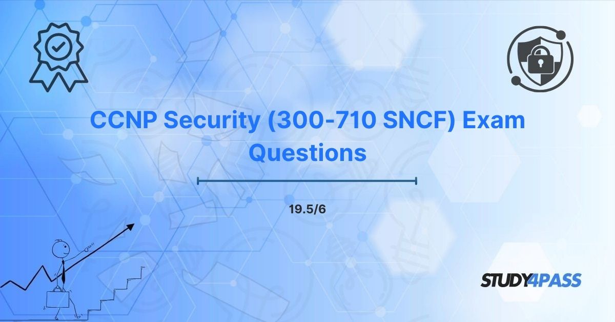 19.5/6 Lab Configure a Site-to-Site VPN Answers, CCNP Security (300-710 SNCF) Exam Questions