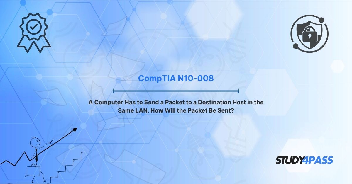LAN Packet Delivery Explained: ARP, MAC Addresses & Switching (CompTIA N10-008)