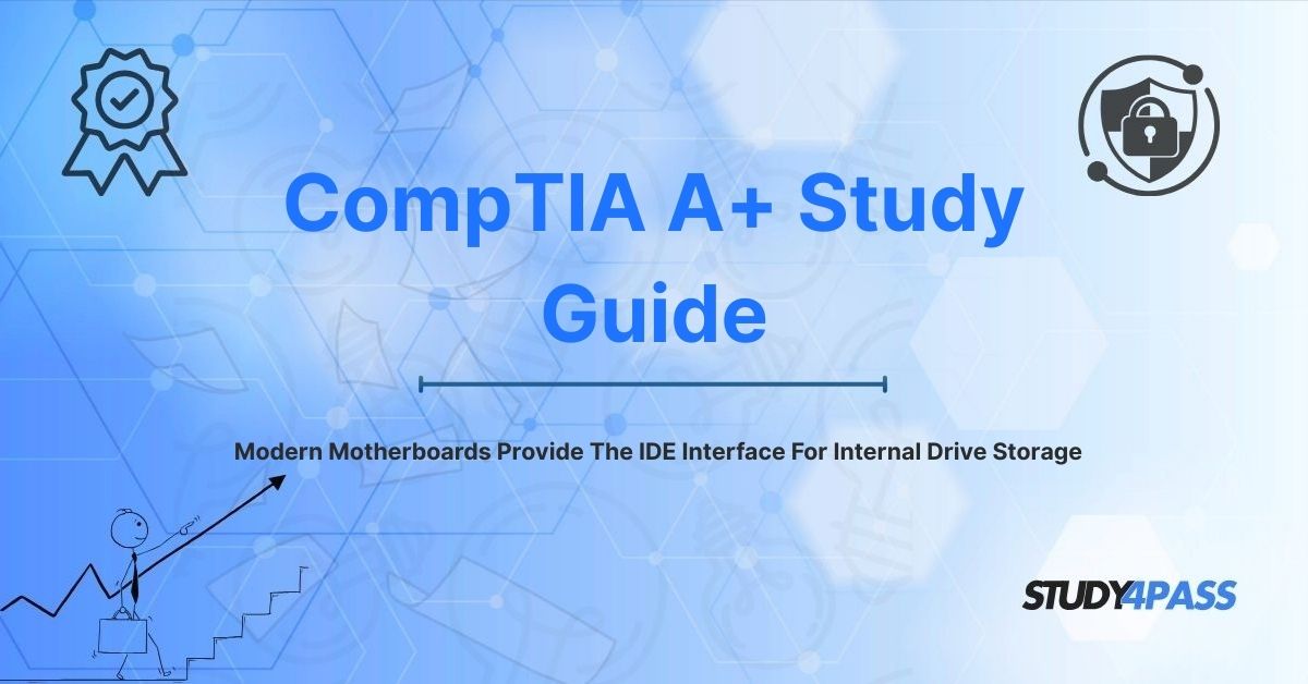 Modern Motherboards Provide The IDE Interface For Internal Drive Storage