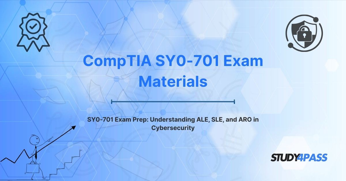 SY0-701 Exam Prep: Understanding ALE, SLE, and ARO in Cybersecurity