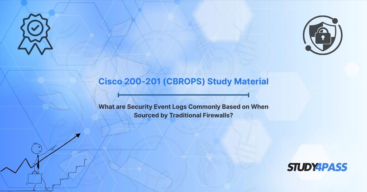 Cisco 200-201 Exam Prep: How Firewalls Generate & Use Security Event Logs