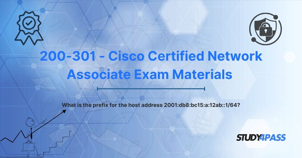 What is the prefix for the host address 2001:db8:bc15:a:12ab::1/64?