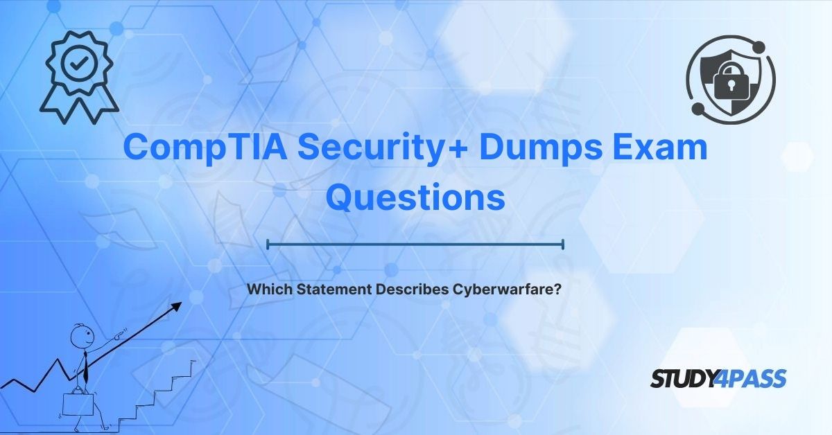 Which Statement Describes Cyberwarfare?