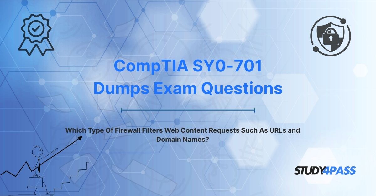 Which Type Of Firewall Filters Web Content Requests Such As URLs and Domain Names?