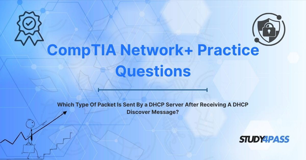 Network+ Prep Materials: Which Type Of Packet Is Sent By a DHCP Server After Receiving A DHCP Discover Message?