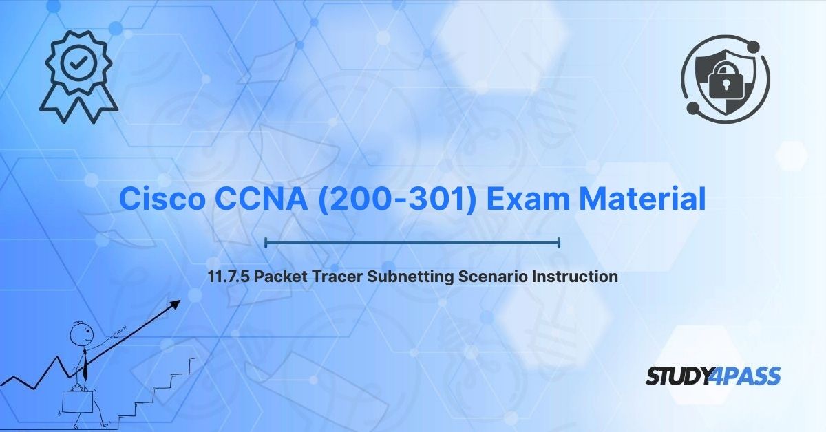 11.7.5 Packet Tracer Subnetting Scenario Instruction