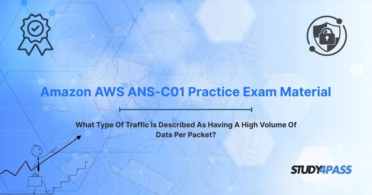 What Type Of Traffic Is Described As Having A High Volume Of Data Per Packet?