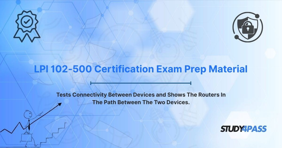 Tests Connectivity Between Devices and Shows The Routers In The Path Between The Two Devices.