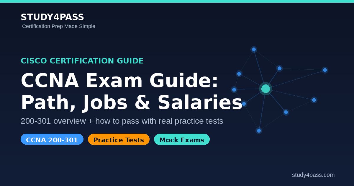 CCNA Certification Guide 2026: Exam Overview, Career Path, Jobs & Salaries