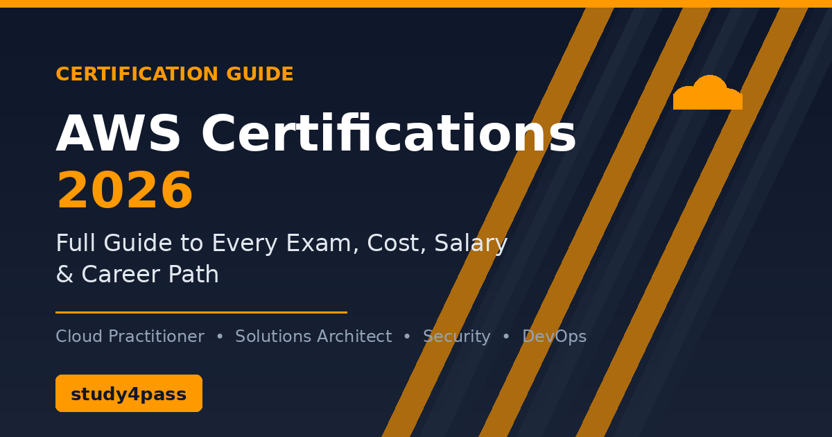 AWS Certifications 2026: Full Guide to Every Exam, Cost & Salary