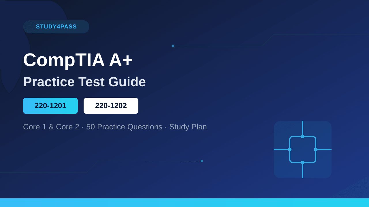 CompTIA A+ Practice Test: Complete Study Guide for 220-1201 and 220-1202
